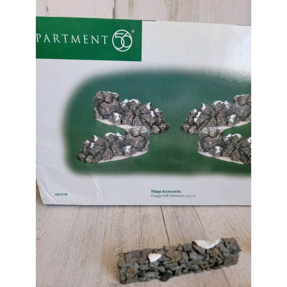 Dept 56 52795 craggy Cliff extensions village snow accessory Xmas - Picture 6 of 7